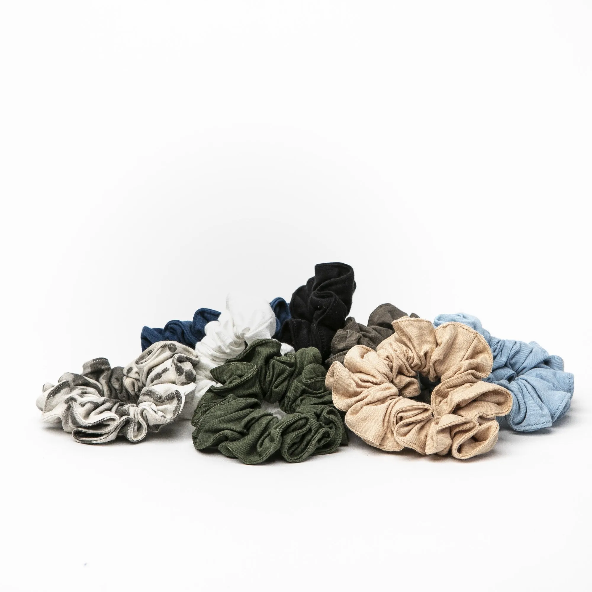 Organic Cotton Scrunchies | Black