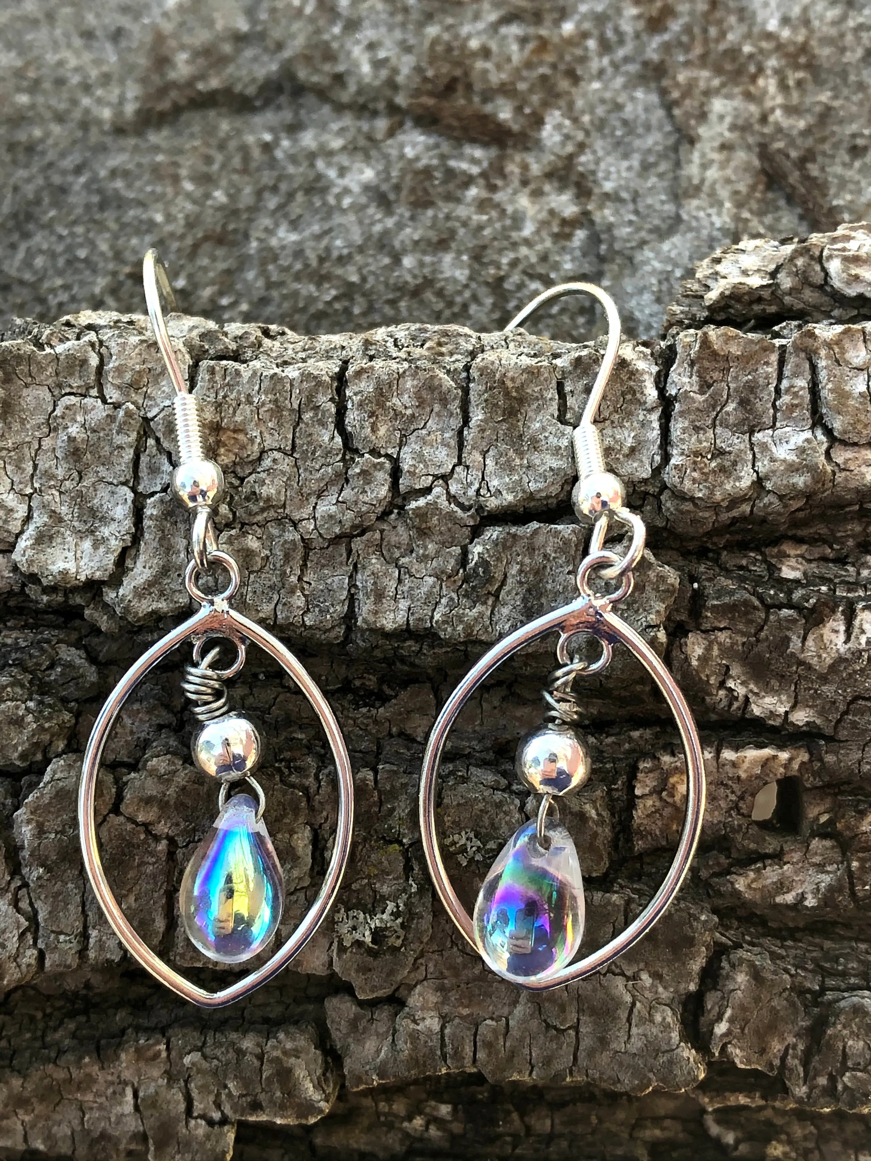 Oval Hoop Earrings