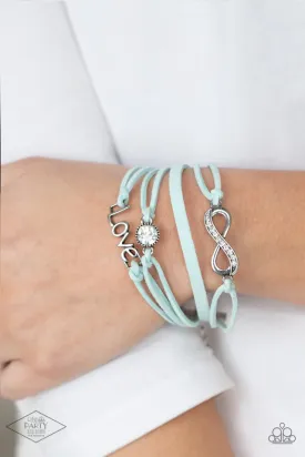 Paparazzi Bracelet ~ Infinitely Irresistible - Blue