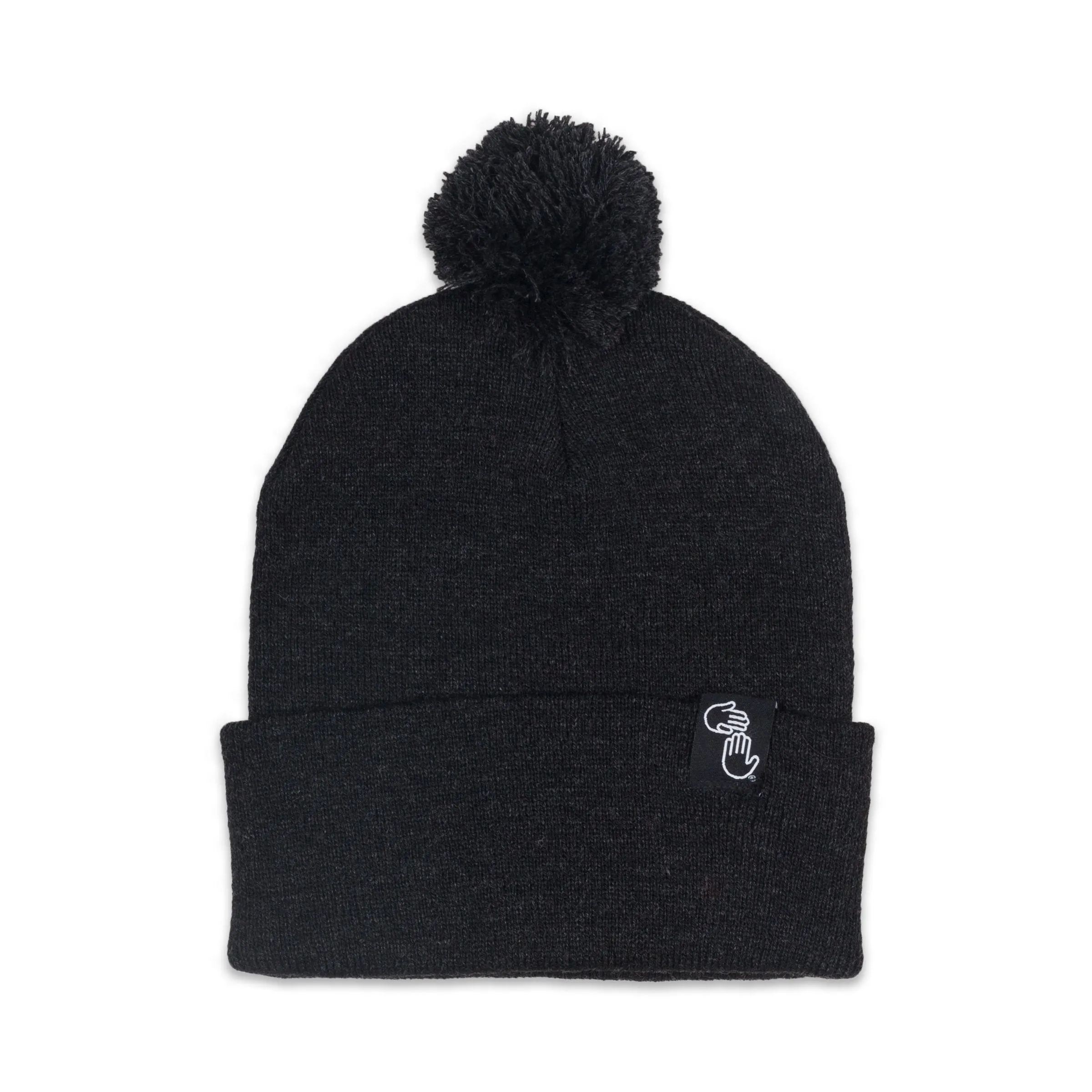 Pom Beanie (Charcoal)