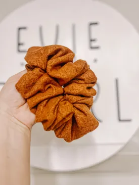 Pumpkin Sweater Oversized Scrunchy