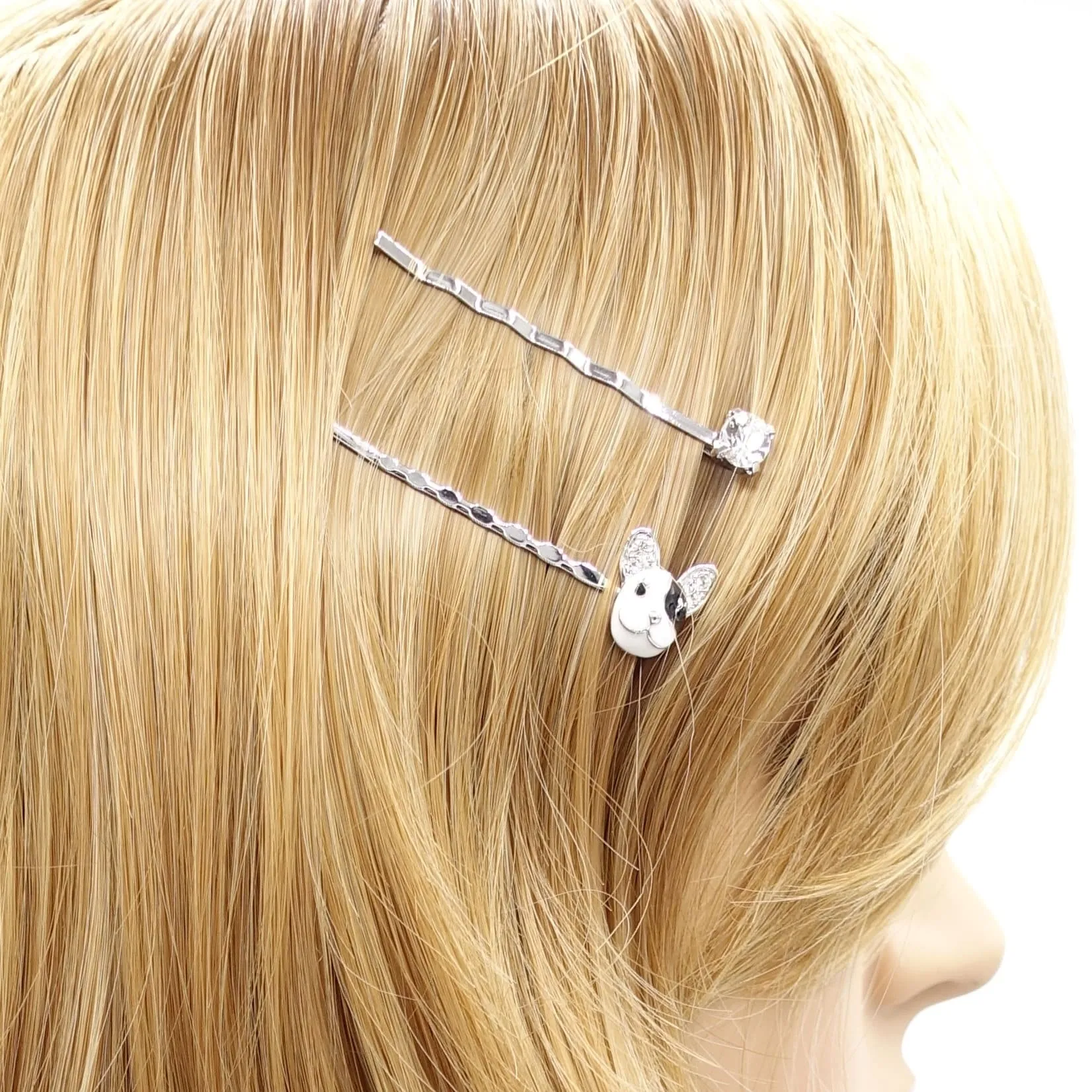 puppy bobby pin set