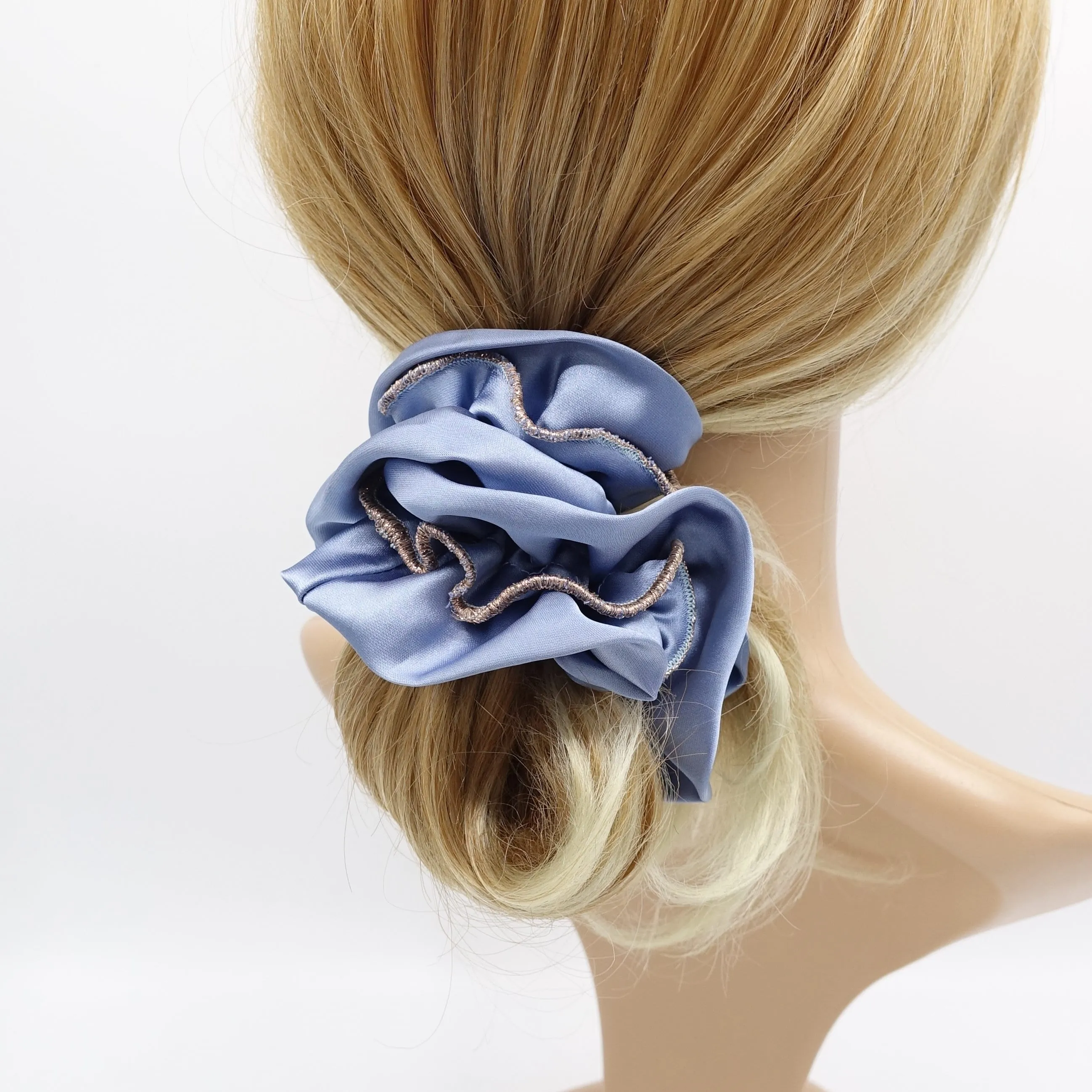 satin scrunchies, glitter hair tie, scrunchies shop for women