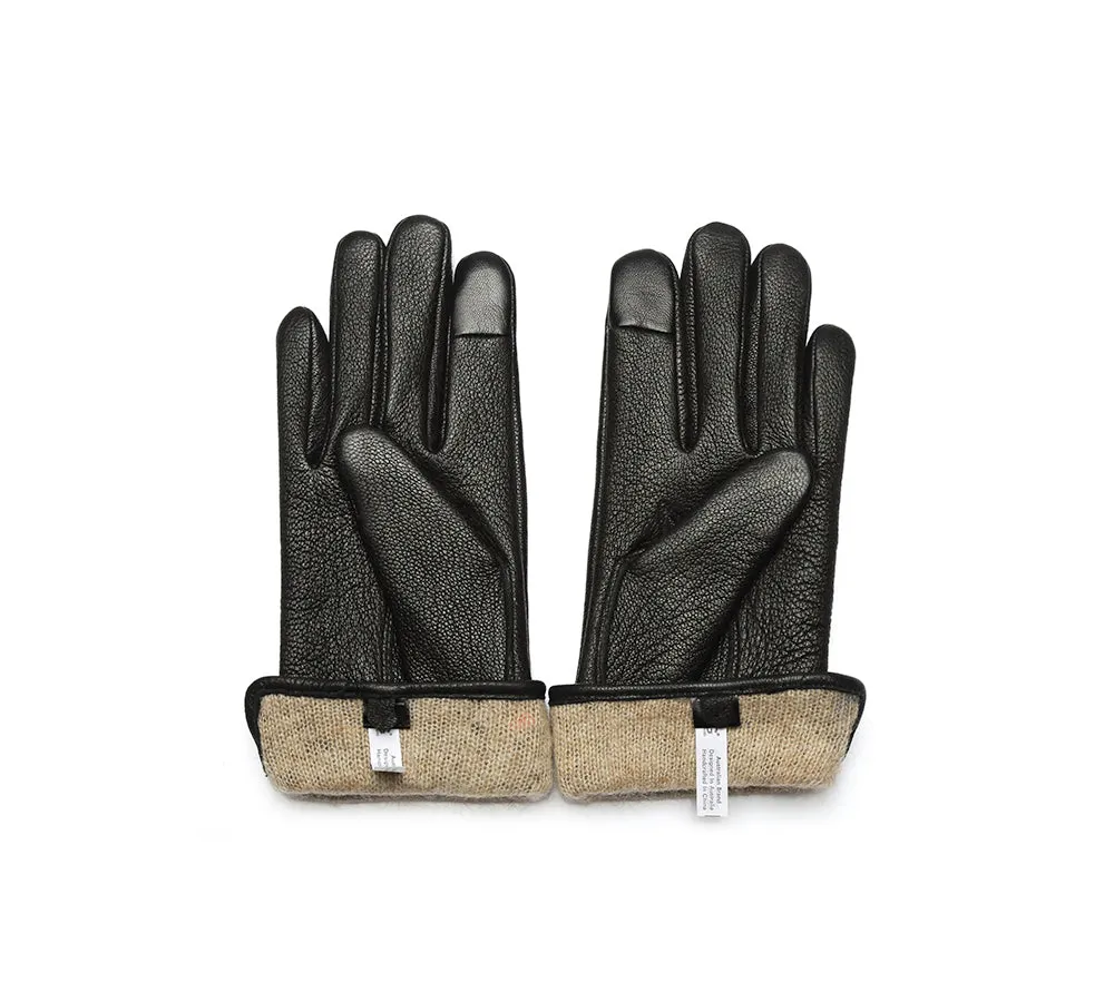 Sheepskin Wool Ladies Leather Gloves Britney