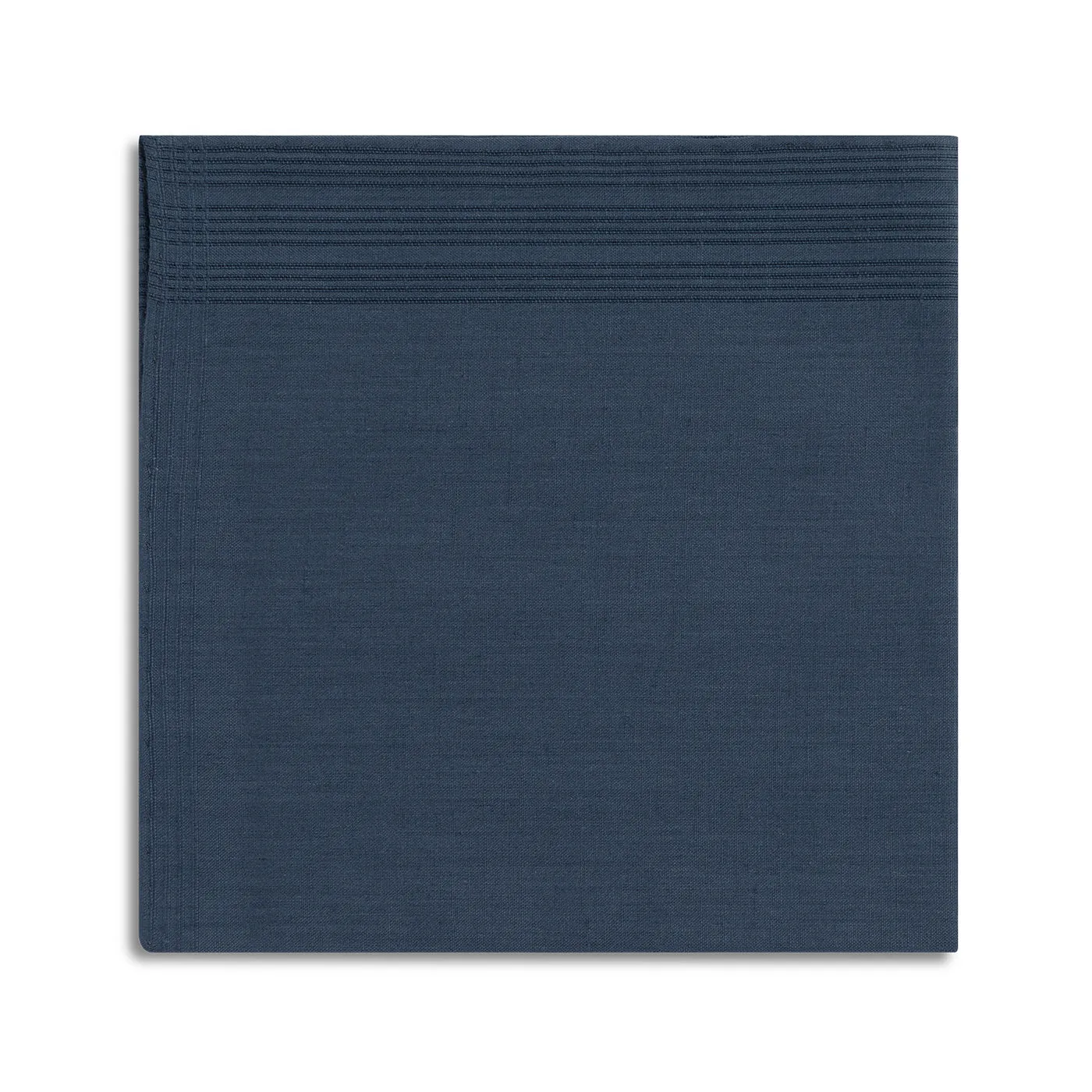 Simonnot Godard "Vicq" Pocket Square in Denim Blue