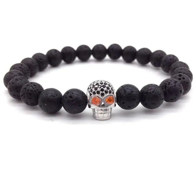 SKULL CHARM BRACELETS