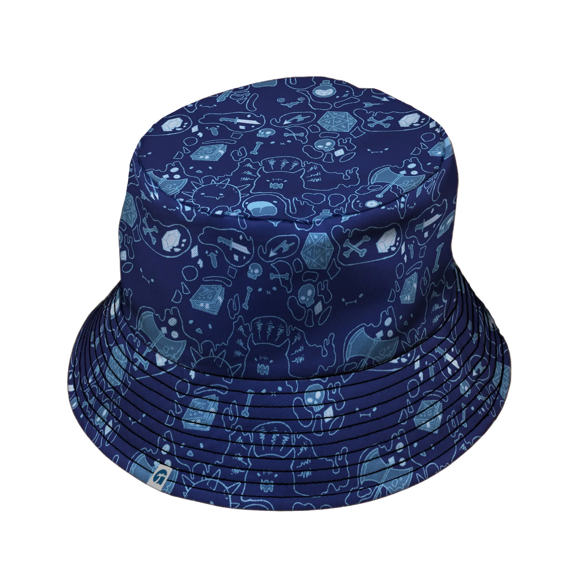 Slime Cube Bioluminescence Bucket Hat