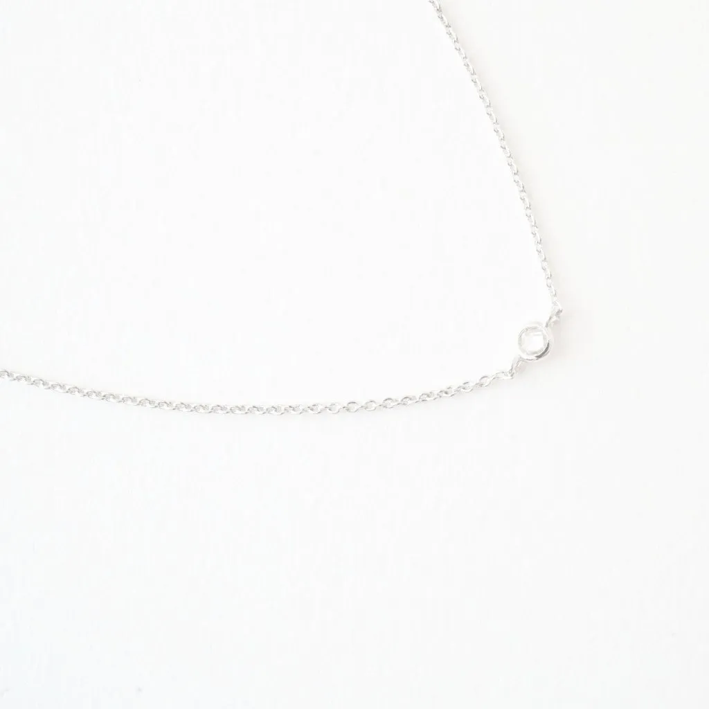 Solo Bezel Necklace