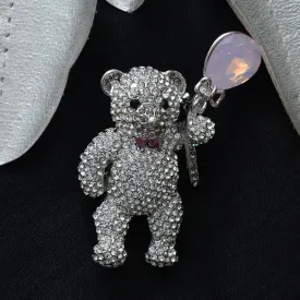 Teddy Stone Studded Brooch