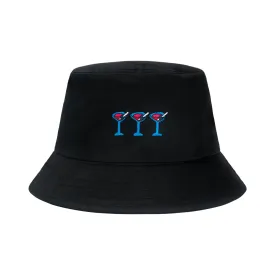 TIRED DIRTY MARTINI WASHED BUCKET CAP // DUSTY BLACK