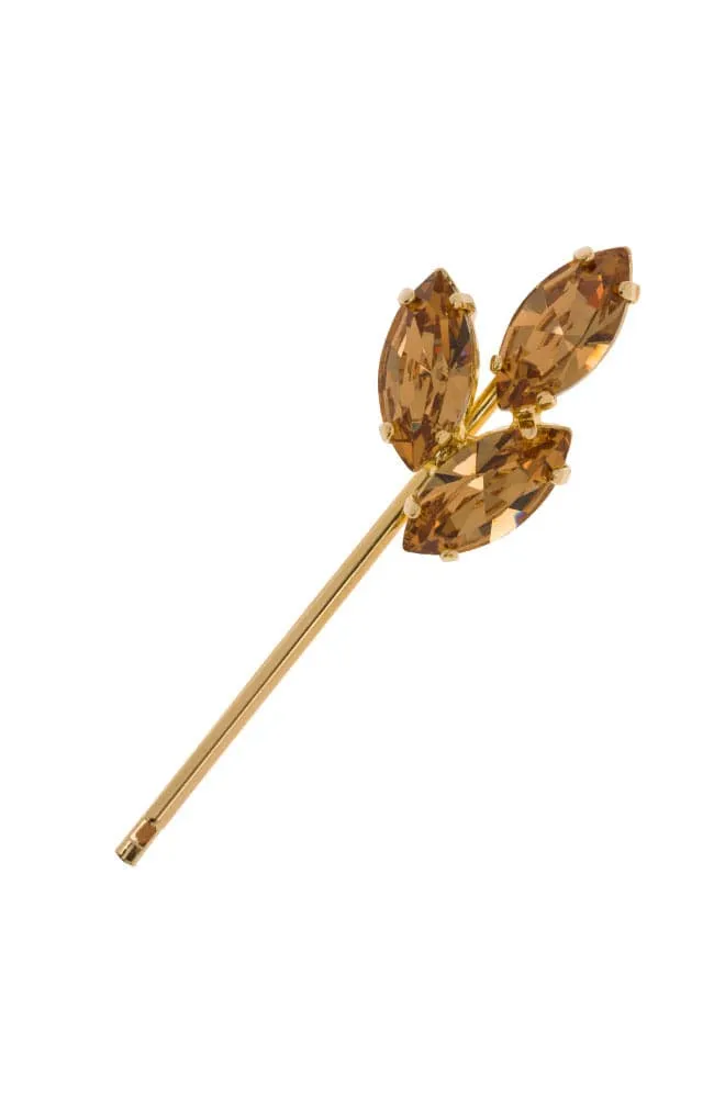 Triple Crystal Bobby Pin