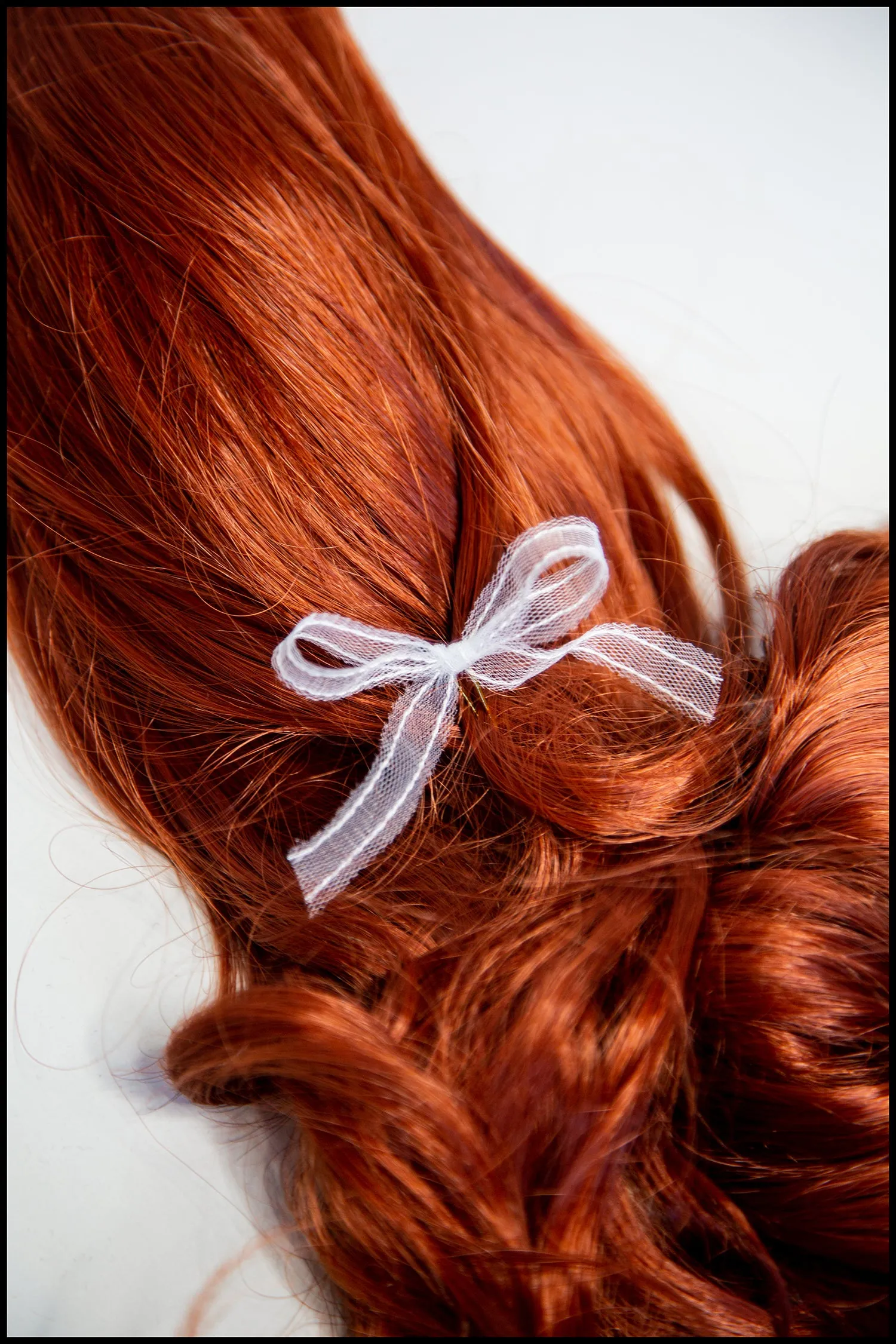 Tulle Bow Bobby Pins - Set of 3