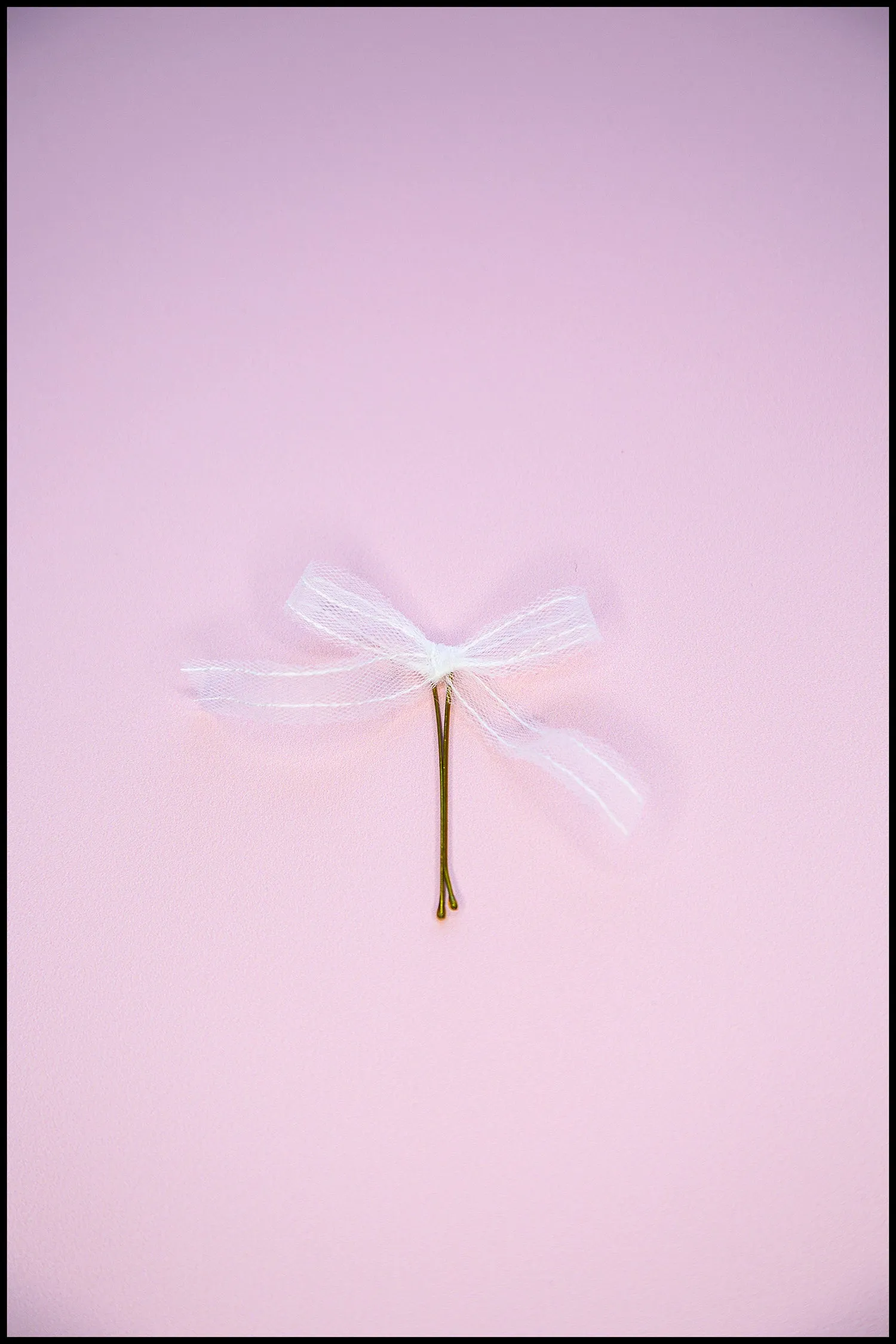 Tulle Bow Bobby Pins - Set of 3