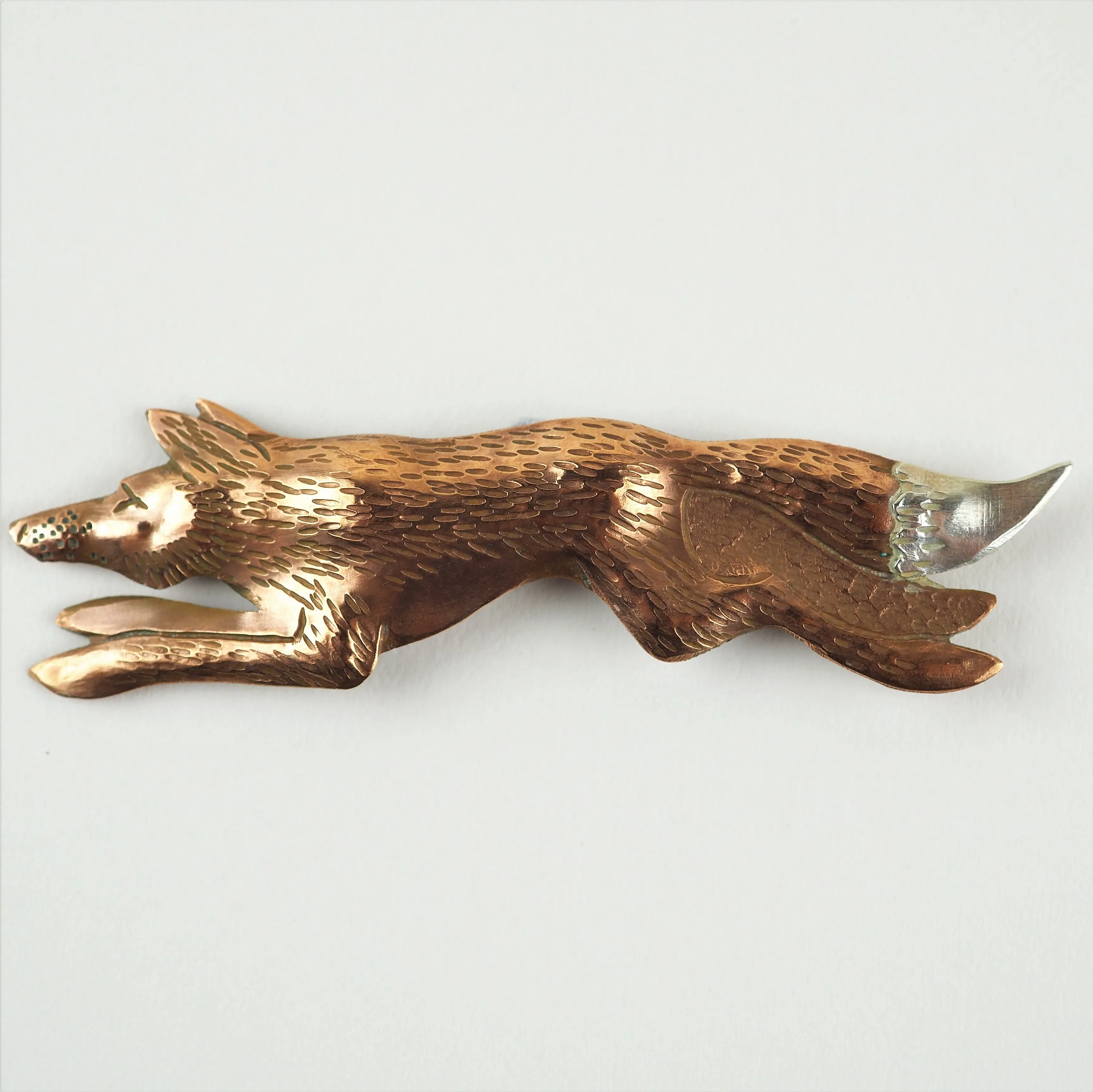 Van Dop, CJ – Fox Brooch