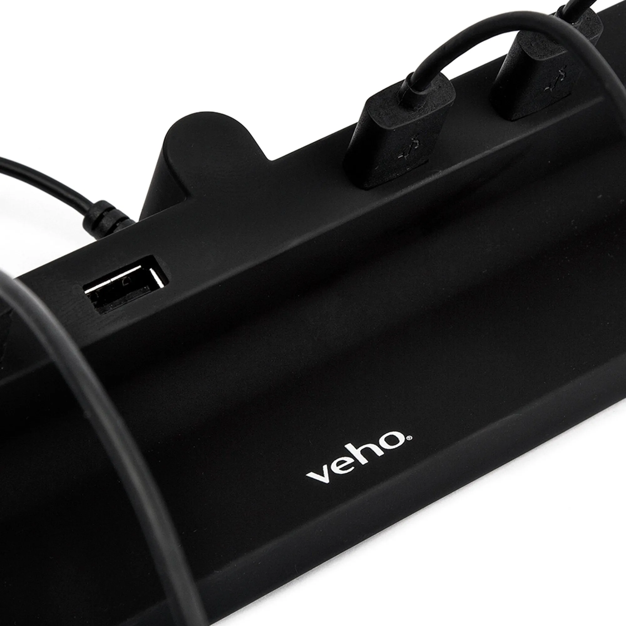 Veho TA-6 Desktop 6 Port USB Charging Hub with 2.4A Output – Black