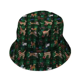 Video Game Dogs Christmas Bucket Hat